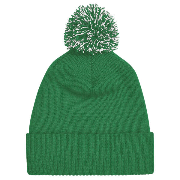 Niners Bobble Beanie (Green)