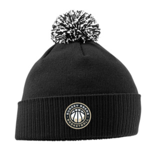 Niners Bobble Beanie (Black)